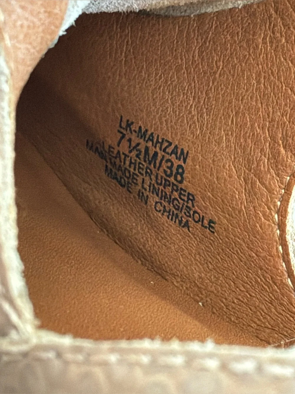 Lucky Brand Mahzan Blush Pink Leather Loafers Slip-On Shoes Women’s Size 7.5